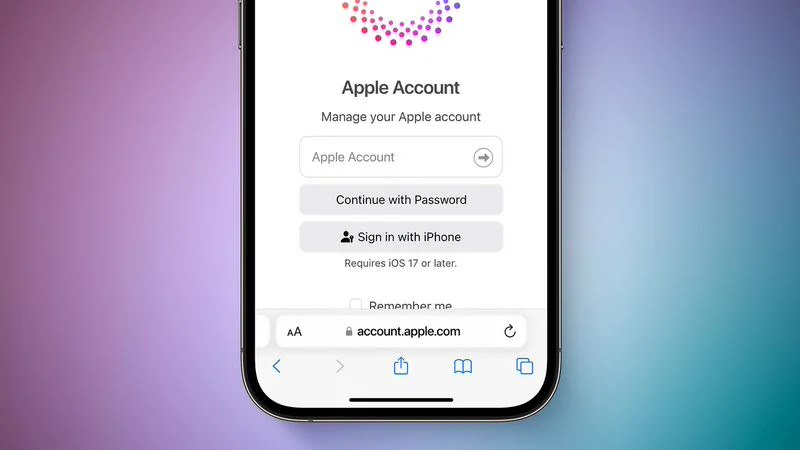 “apple id”将成历史	，消息称苹果将在 ios 18 中启用“苹果账户”名称 - 第 1 张图片 - 小家生活风水网